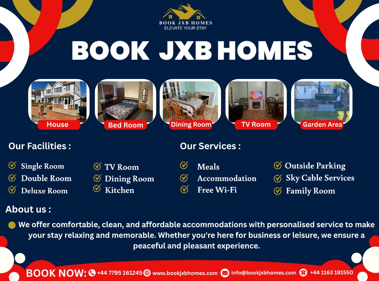 Book JXB Homes Banner